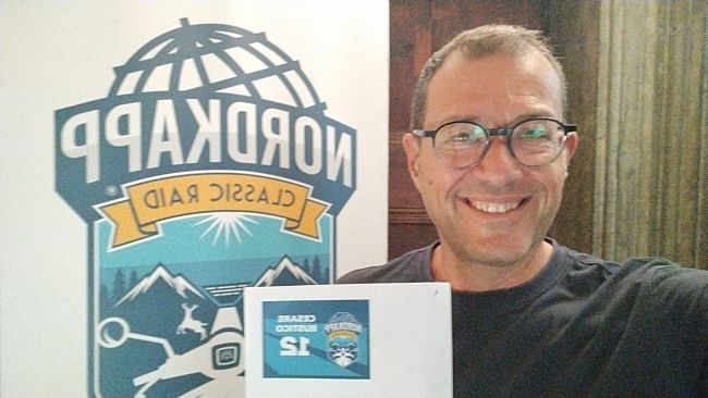 Il mazarese Cesare Rustico partecipa con la sua vespa alla terza edizione della 