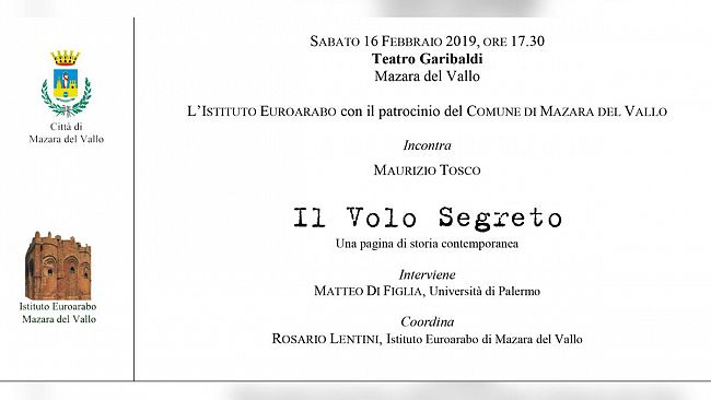 Il Voolo Segreto, Una pagina inedita di storia contemporanea