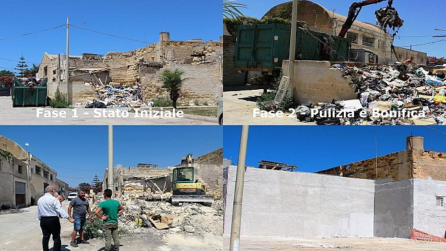 Marsala, Largo Capizzo rimesso a nuovo