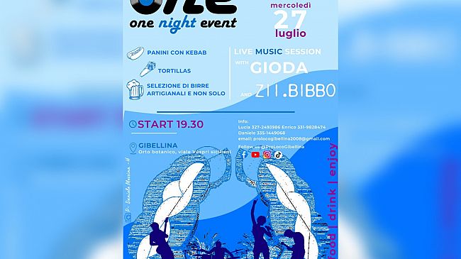 Gibellina. Mercoledì “One night event”, organizzato dalla Pro loco