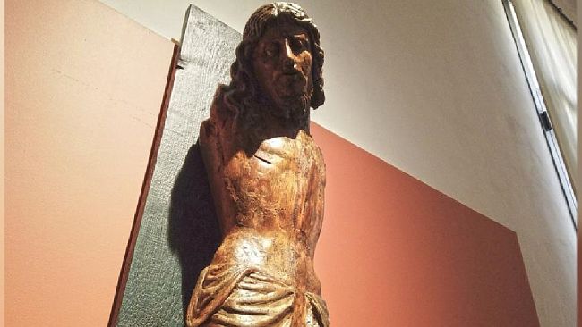 Al Museo Diocesano esposto il Crocifisso senza braccia