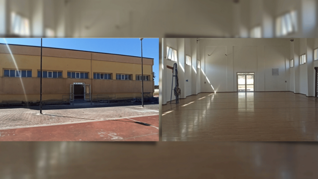 Favignana, Conclusi i lavori della palestra dell’Istituto “Antonino Rallo”