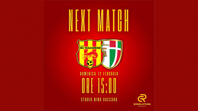 La S.C. Mazarese sfida il Nissa F.C.