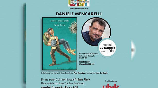 Erice, Daniele Mencarelli presenta