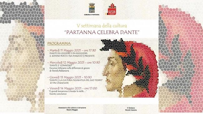 Partanna omaggia il poeta Dante Alighieri