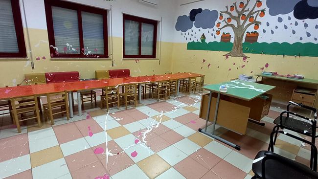 Vandalizzati e deturpati 2 plessi dell’Istituto “Stefano Pellegrino” di Marsala