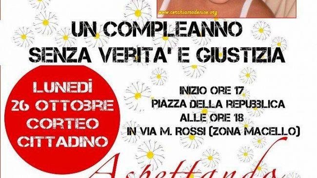 Mazara, manifestazione “Aspettando Denise”