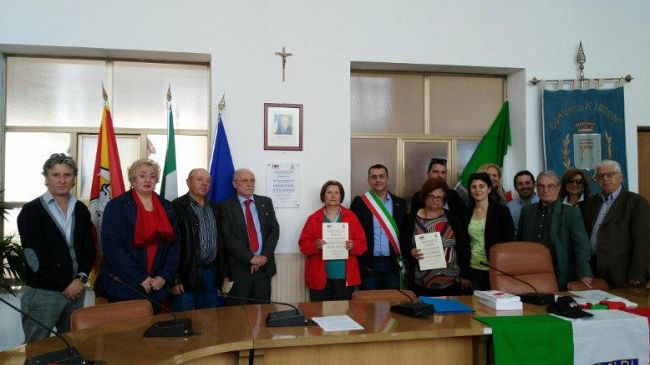Commemorazione dei partigiani di Petrosino: venerdì scorso una cerimonia con l’affissione di una targa in aula consiliare