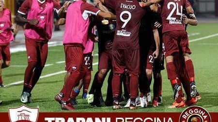 Il Trapani inaugura con una vittoria il campionato. Reggina Battuta 3-0