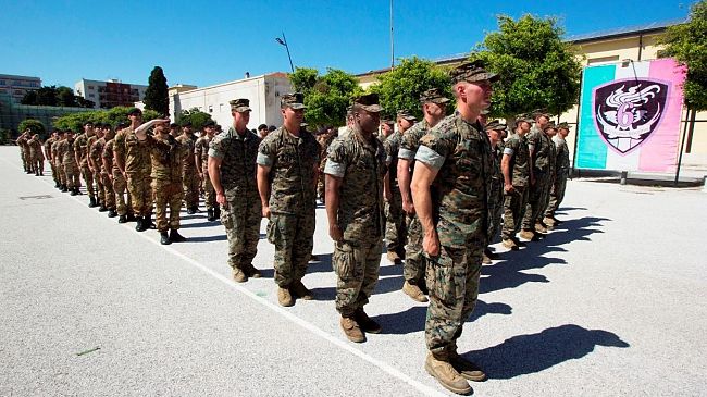 Esercito Italiano e il Corpo dei Marines si esercitano insieme