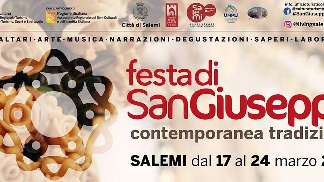Salemi, dal 17 al 24 marzo torna la festa di San Giuseppe