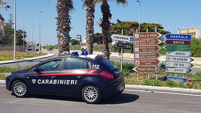Trapani, evade dai domiciliari. Arrestato 21enne dai carabinieri