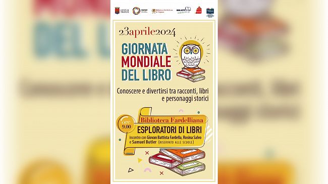 ​Il Comune di Trapani e la Biblioteca Fardelliana celebrano la Giornata Internazionale del Libro