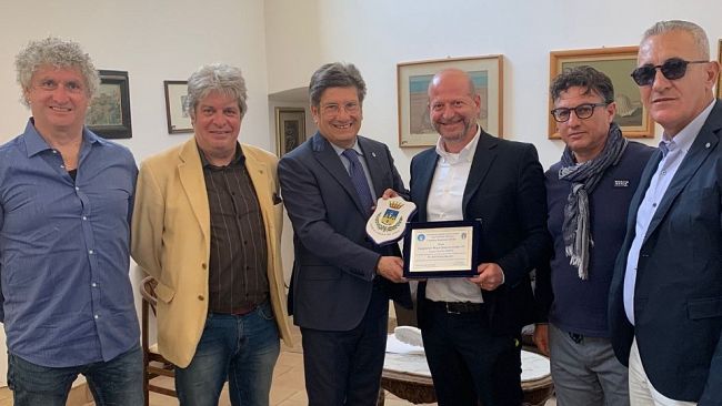 Mazara, Finale di calcio juniores: i vertici della FIGC LND in Comune