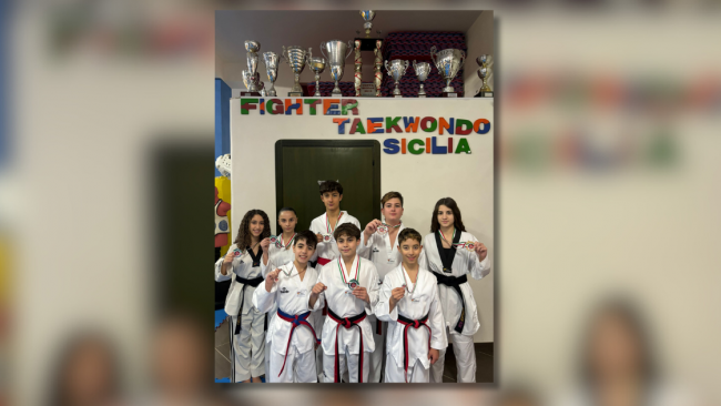 Mazara, Fighter Taekwondo: quattro ori, un argento e un bronzo al torneo di Giugliano in Campania