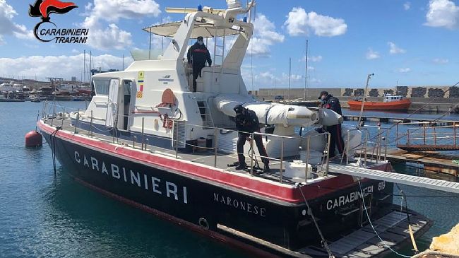 Controlli in mare dei carabinieri:  elevate 11 sanzioni amministrative