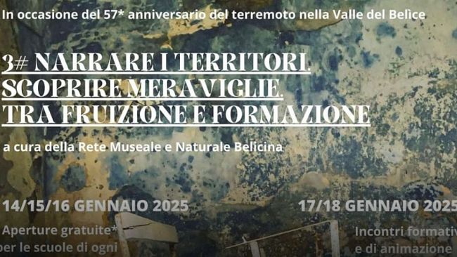Narrare i Territori: un viaggio tra memoria e formazione nella Valle del Belìce