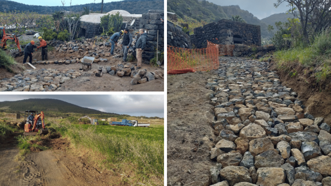 Pantelleria, in corso opere sistemazione del territorio per la stagione estiva