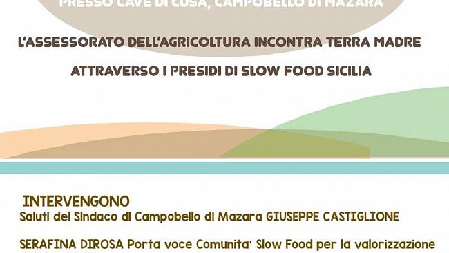 Slow Food e Assessorato Regionale al lavoro per Terra Madre