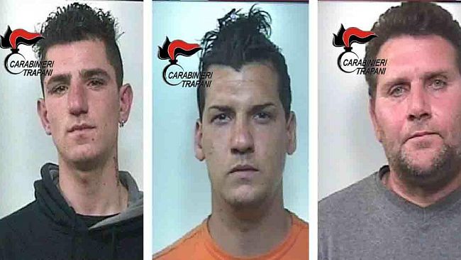 Castelvetrano, arrestati dai Carabinieri per furto tre castelvetranesi