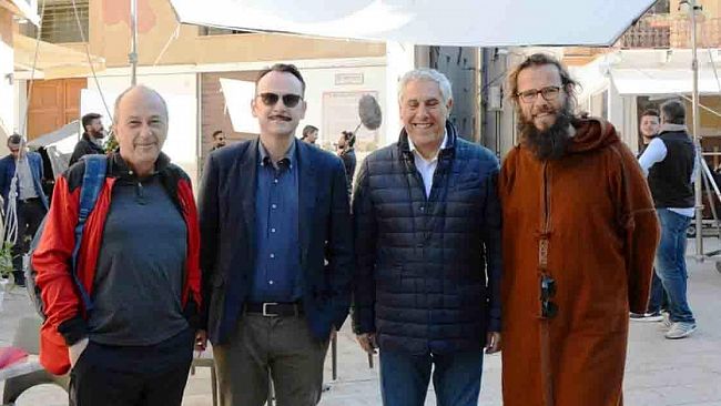 Mazara, riprese del film ” L’ordine delle cose” prodotto da Joele Film per la regia di Andrea Segre
