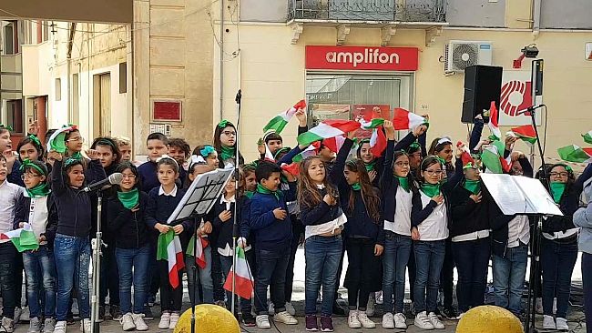 Il Coro DoReMi presente alla Giornata dell’Unità Nazionale e delle Forze Armate