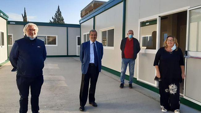 Mazara, l’ex Provincia consegna 3 moduli prefabbricati all’Istituto Tecnico Industriale