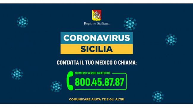 Coronavirus, 30 mila telefonate al numero verde della Protezione civile siciliana
