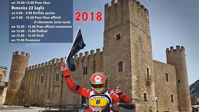 Alcamo: 21 e 22 luglio Karting su circuito cittadino “V Prova Trofeo Nazionale Aci Kart circuiti cittadini 2018, iii prova campionato regionale circuiti cittadini”