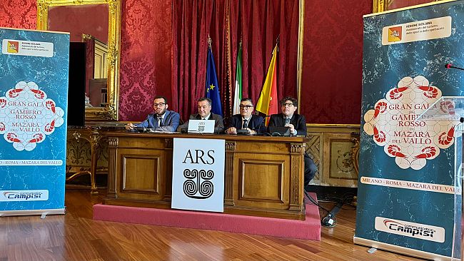 Presentato a Palermo il “Gran Galà del Gambero Rosso di Mazara del Vallo”