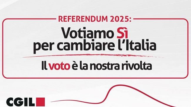 ​Referendum 2025: costituito il Comitato referendario di Mazara per i 5 questi referendari della Cgil 