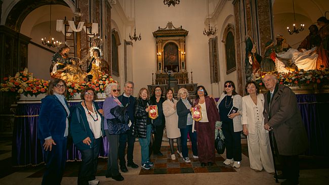 L'Unione Maestranze accoglie la delegazione AMMI nella Chiesa dei Misteri di Trapani