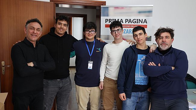 Mazara, gli studenti di 