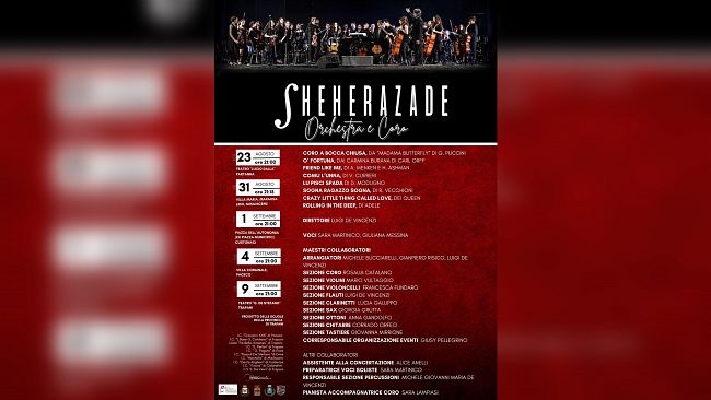 L’”Orchestra e Coro Sheherazade” in una mini tournée in provincia di Trapani
