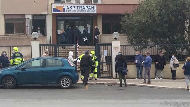 Marsala, assembramenti all’Inam: interviene la protezione civile comunale 