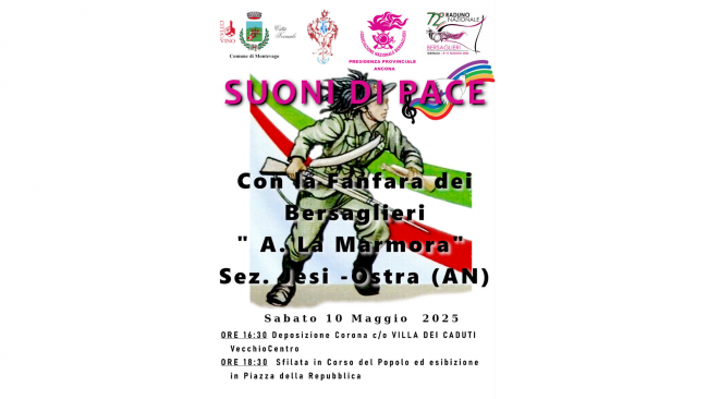Montevago, il 10 maggio l'evento con la fanfara dei bersaglieri