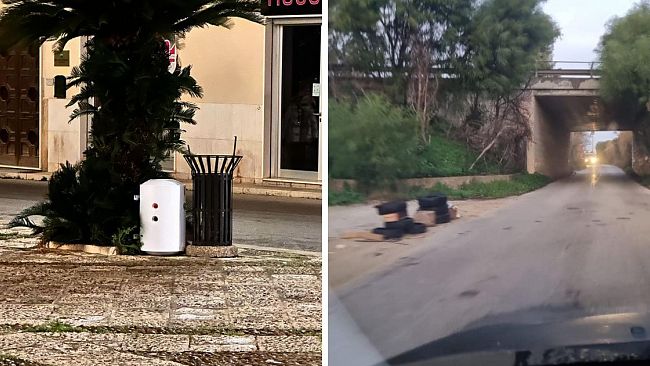 Partanna, rimozione rifiuti abbandonati zona Torre di Maggio