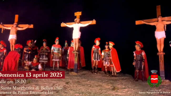 Santa Margherita, tutto pronto per la XIII drammatizzazione vivente della passione di Gesù Cristo 