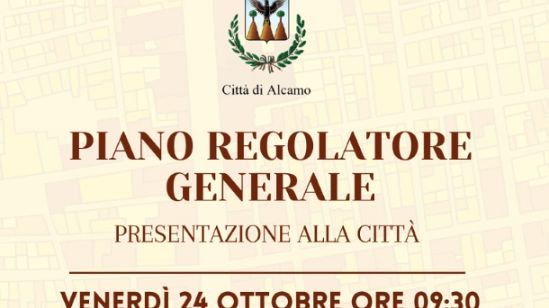 Alcamo, si presenta il nuovo Piano regolatore generale 