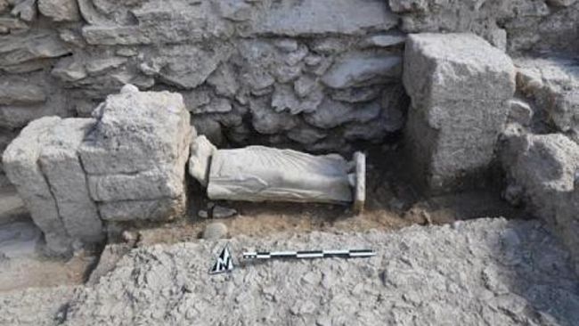 Esposta al museo WhitakerMozia la scultura in marmo della Giovanetta di Mozia 