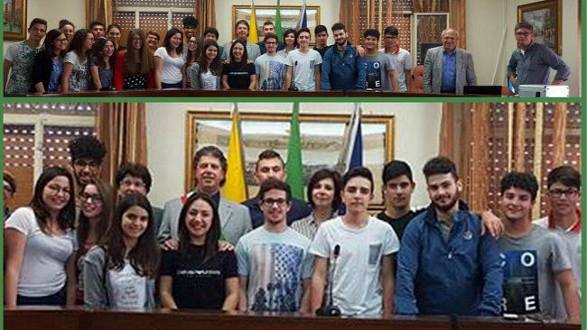 CAMPOBELLO – Studenti del polo liceale “Cipolla-Pantaleo-Gentile” in stage al Comune di Campobello