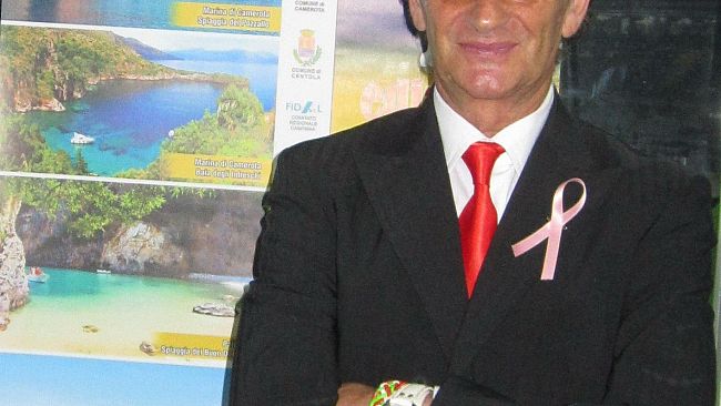 L’atleta Pino Pomilia, testimonial LILT, alla 7° edizione della corsa del mito