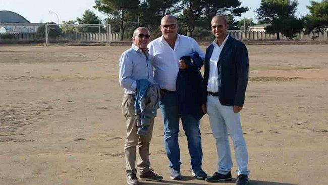 Mazara, ripristino campo di calcio al Palazzetto dello Sport, Billardello: “Un piccolo intervento di grande utilità”