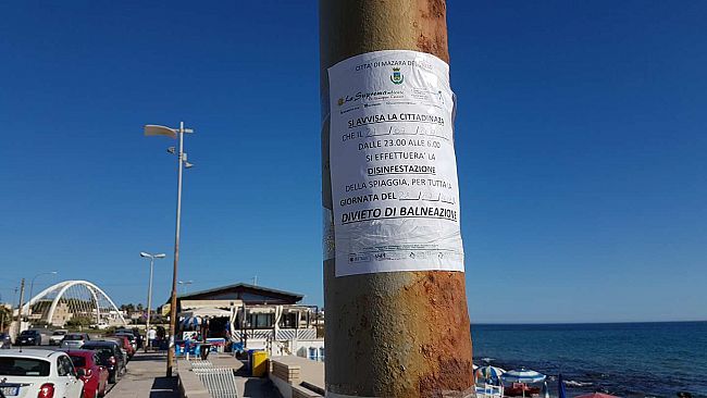 Mazara, assordante silenzio sulla disinfestazione delle spiagge. A rischio salute dei cittadini? Chi ha monitorato il servizio effettuato?