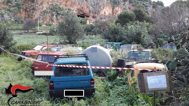 Discarica abusiva posta sotto sequestro dai Carabinieri