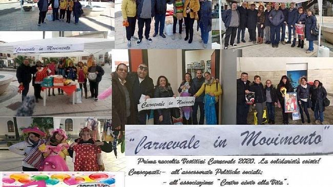 Il meetup Castelvetrano consegna giocattoli  e vestiti di carnevale ai meno fortunati