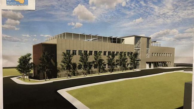 Marsala, posa prima pietra padiglione cura malattie infettive