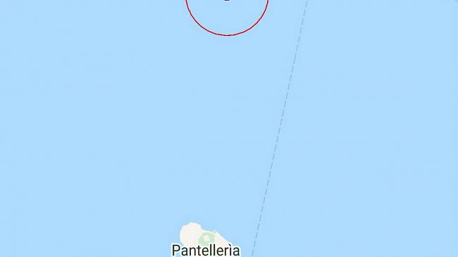 Scossa di terremoto 3,5 Richter al largo di Pantelleria