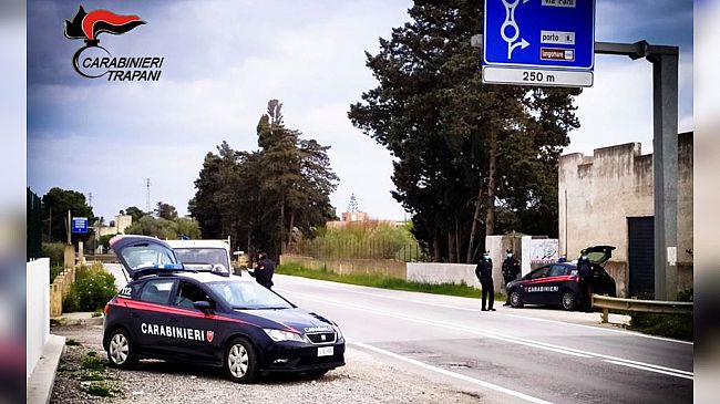 Mazara: 13 denunciati nel weekend dai carabinieri