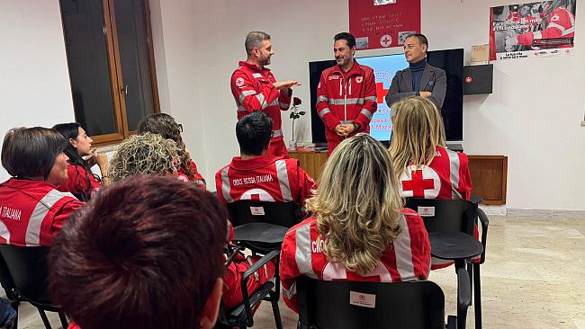 Mazara, Croce Rossa: visita istituzionale del presidente regionale CRI Sicilia Stefano Principato e del sindaco Quinci 